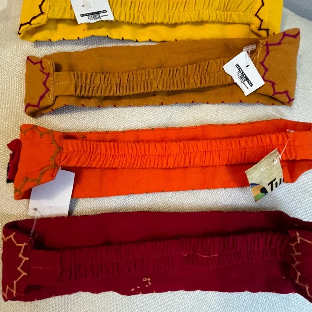NWT Colorful Handmade Dolls Headbands from Mexico 🇲🇽